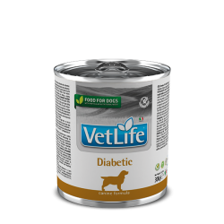 Farmina VET LIFE NATURAL DIET DOG DIABETIC паштет диета для собак при диабете, 300 г