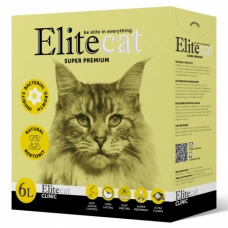 ELITECAT "CLINIC" Наполнитель комкующийся антибактериальный