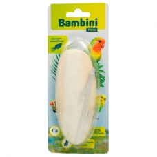 Bambini Pets Лакомство для средних попугаев панцирь каракатицы, 13 см