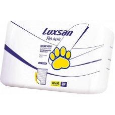 LUXAN Basic/Normal Коврики впитывающие 40х60 (Люксан), уп. 30 шт