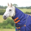 SHIRES HIGHLANDER Капор пристегной для лошади "Original", 600D, 100g, синий