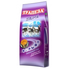Трапеза Прима сухой корм для активных собак, 13 кг