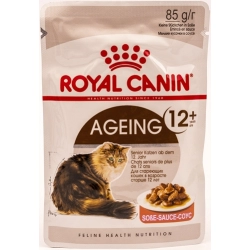 Royal Canin Ageing 12+ пауч для кошек старше 12 лет кусочки в соусе